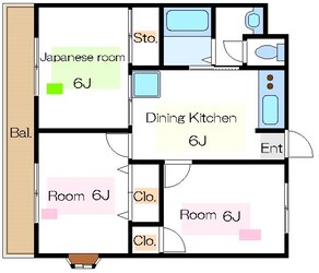 アワーズインの物件間取画像